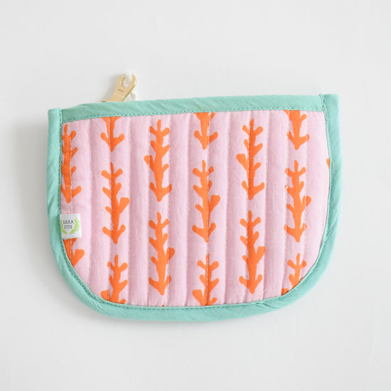 Coin Pouch, Coral
