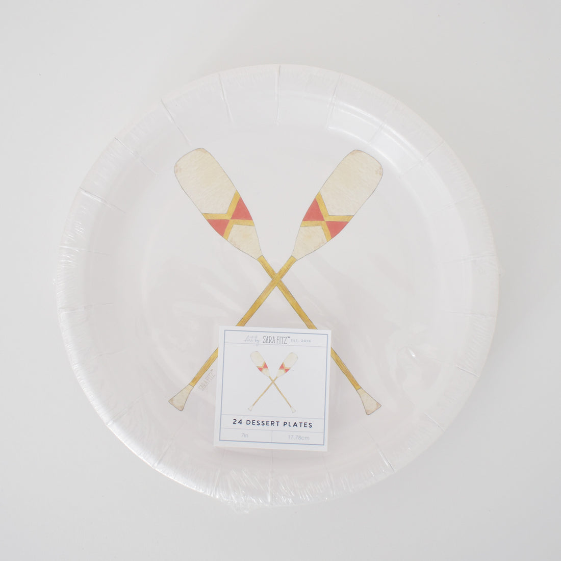 Oar Paper Dessert Plates