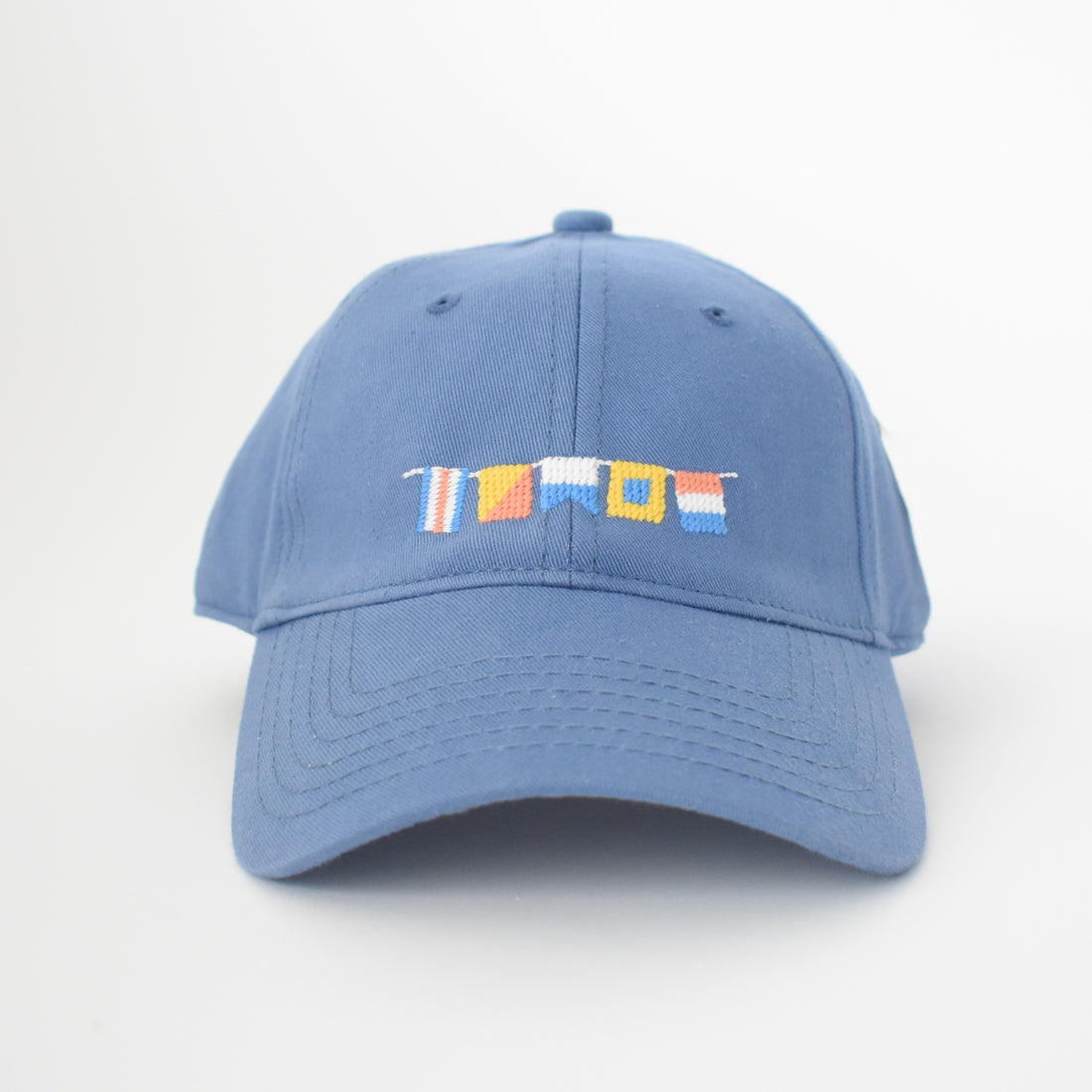 COAST Flags Hat, Slate Blue by Sara Fitz