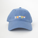 COAST Flags Hat, Slate Blue by Sara Fitz