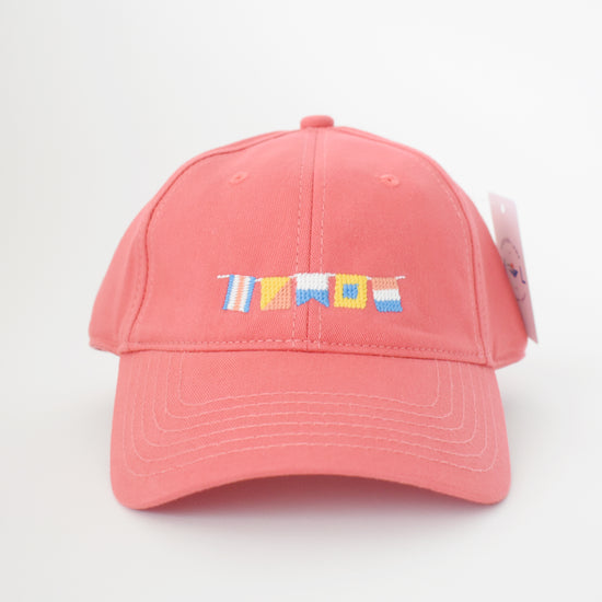 COAST Flags Hat, New England Red by Sara Fitz