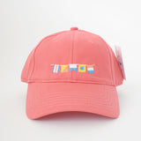 COAST Flags Hat, New England Red by Sara Fitz