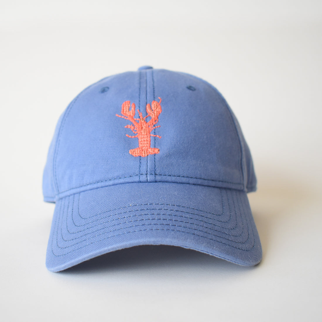 Lobster Hat, Slate Blue by Sara Fitz
