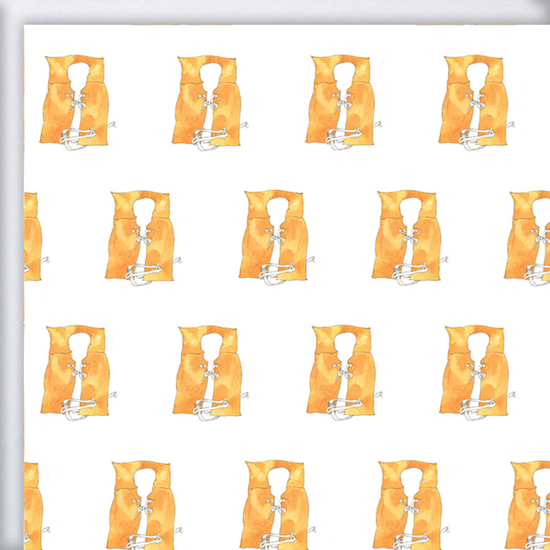 Life Jacket Gift Wrap by Sara Fitz