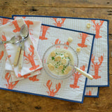 Lobster Placemats by Sara Fitz