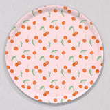 Cherries Tray, Round by Sara Fitz