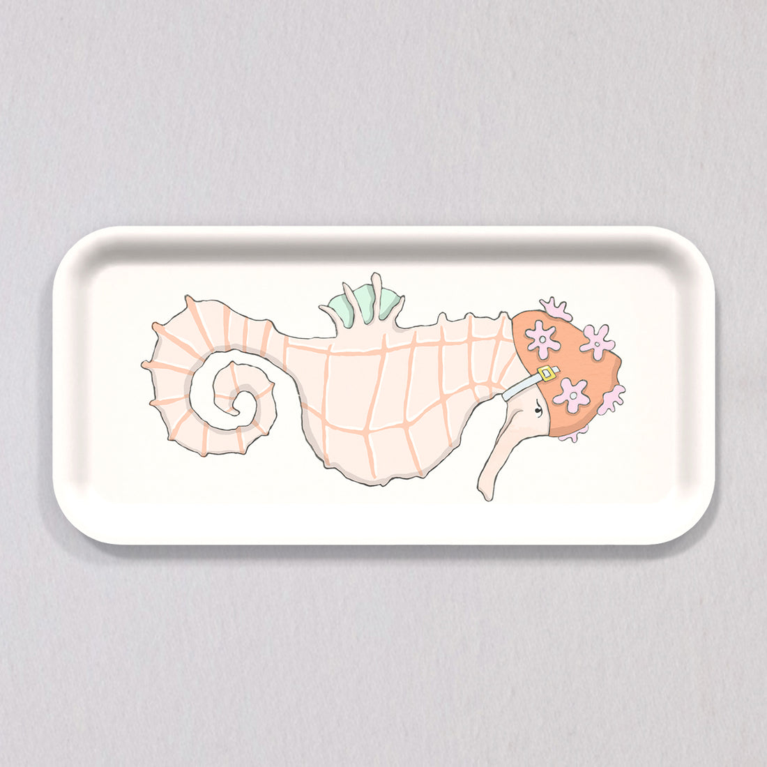 Small Seahorse Tray by Sara Fitz
