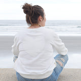 Embroidered Cottage Style Sweatshirt by Sara Fitz
