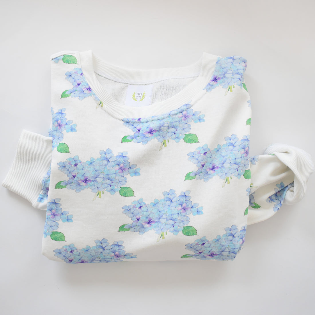 Hydrangea Sweatshirt by Sara Fitz