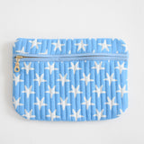 Expandable Tote, Blue Lobster by Sara Fitz