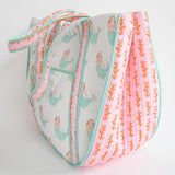 Expandable Tote, Mermaid by Sara Fitz