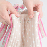 Expandable Tote, Shell by Sara Fitz