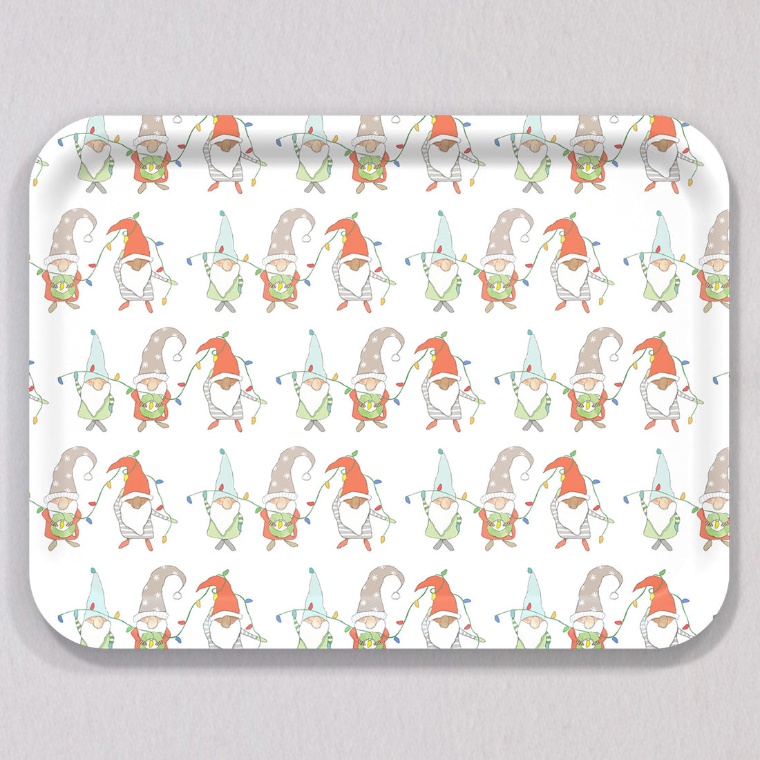 Large Gnomes Tray by Sara Fitz