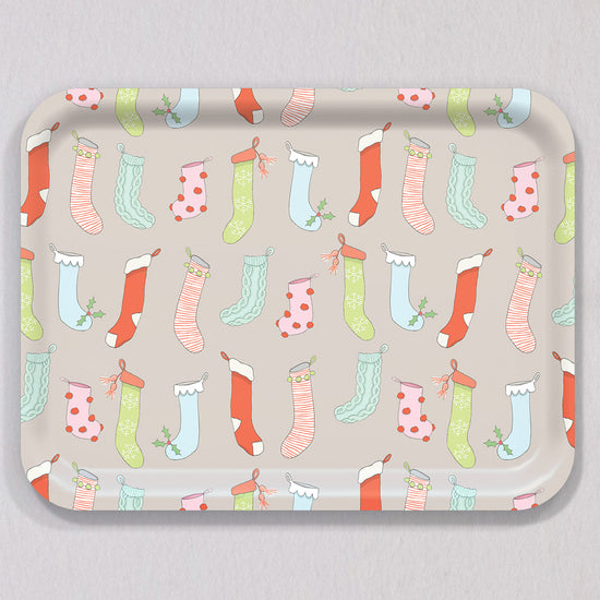 Large Stockings Tray by Sara Fitz