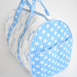 Weekender Tote, Blue Lobster by Sara Fitz