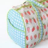 Weekender Tote, Strawberry by Sara Fitz