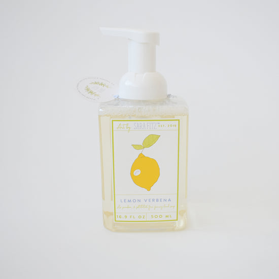 Lemon Foaming Soap by Sara Fitz