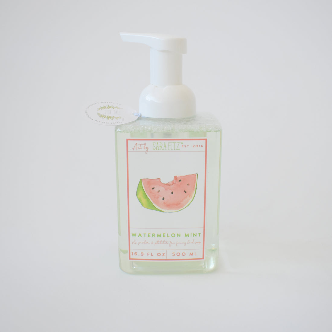 Watermelon Foaming Soap by Sara Fitz