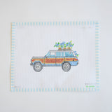 Seersucker Wagon Needlepoint