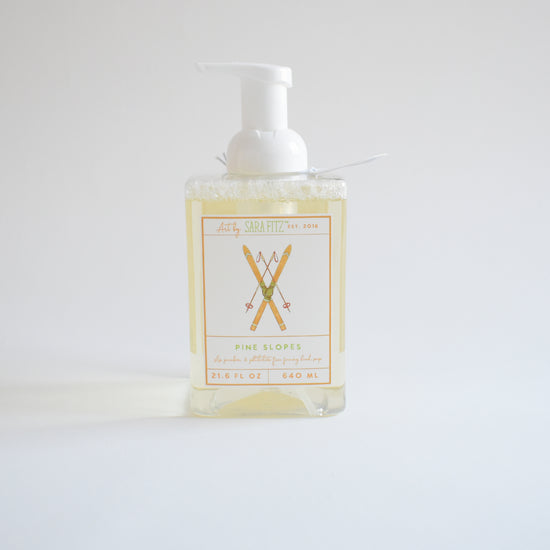 Vintage Skis Foaming Soap