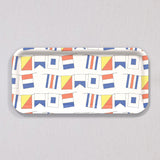 Small COAST Flags Tray by Sara Fitz