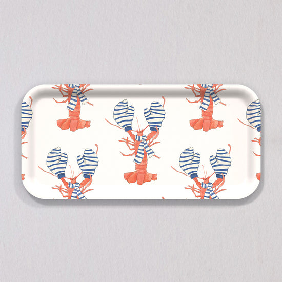 Small Cozy Lobster Tray by Sara Fitz