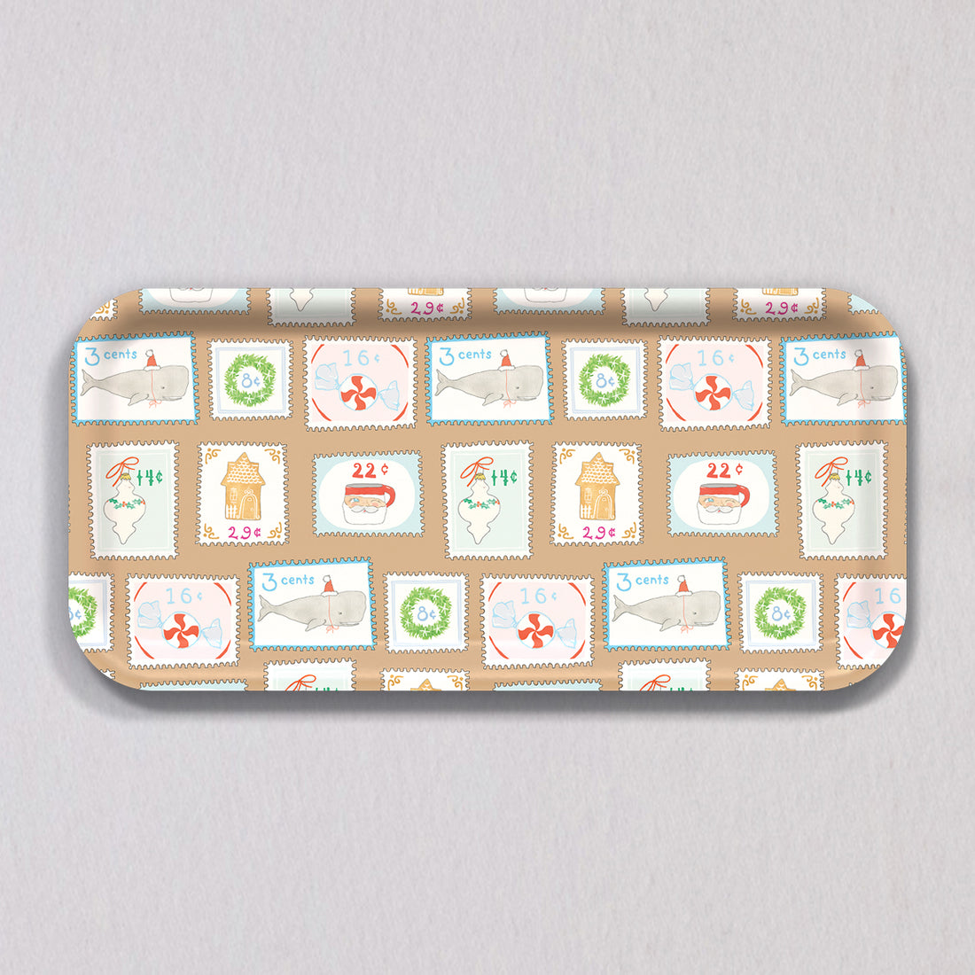 Small Holiday Stamps Tray