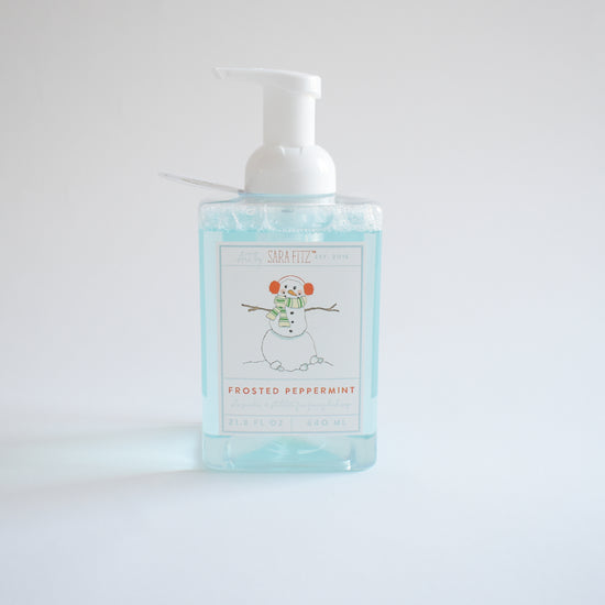 Snowman Foaming Soap