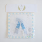 Swim Fins Needlepoint