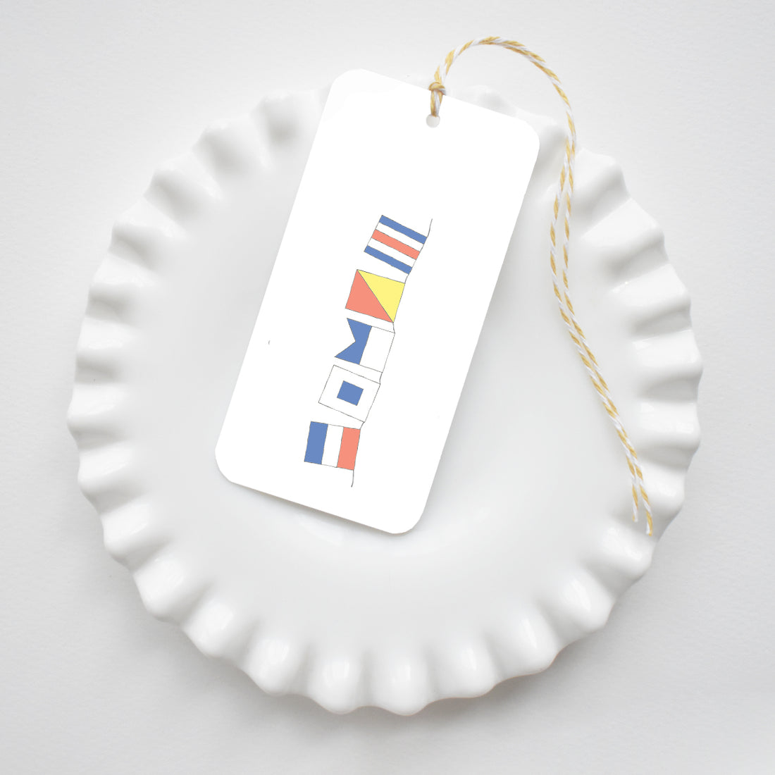 COAST Flags Tags by Sara Fitz