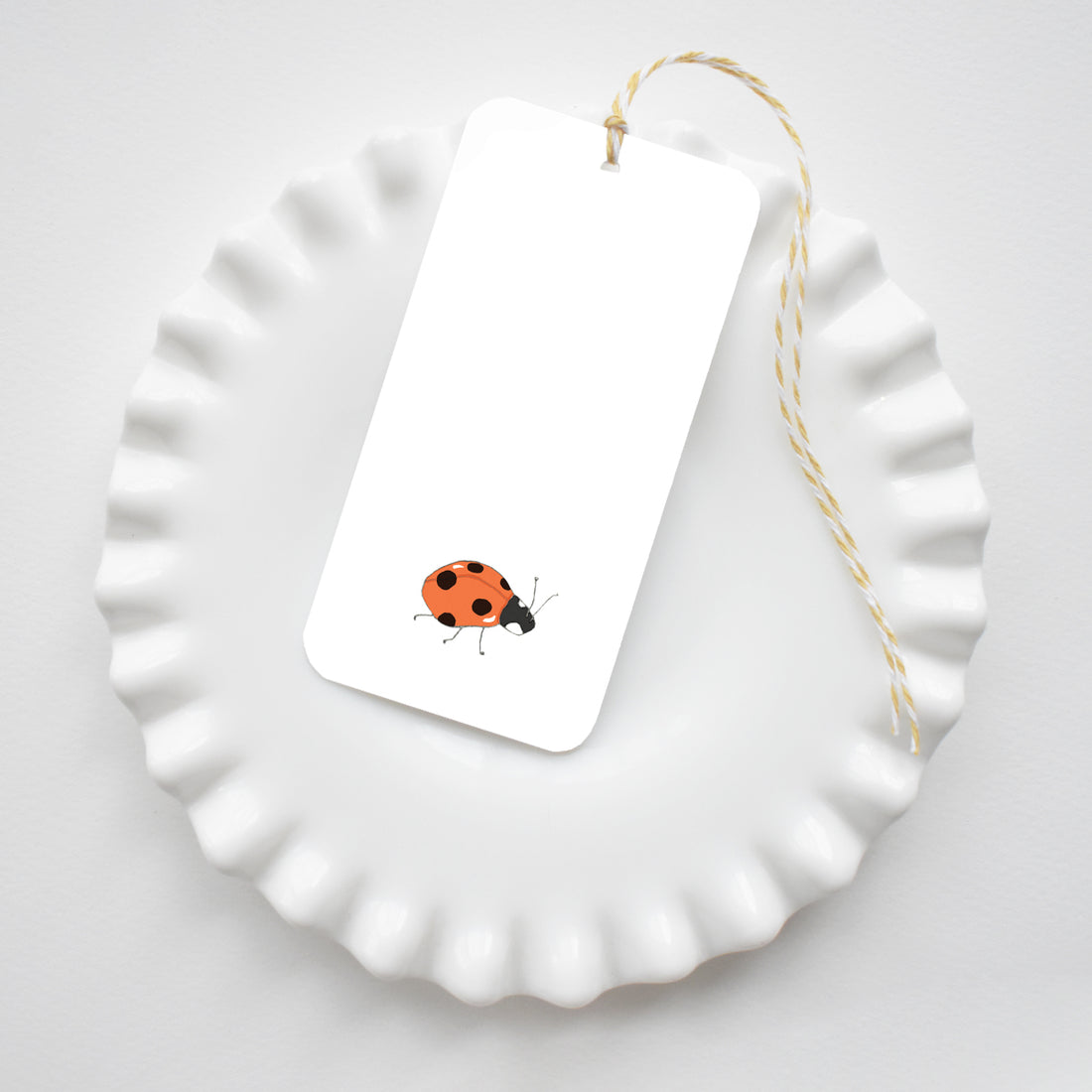 Ladybug Tags by Sara Fitz