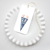 New England Pennant Tags by Sara Fitz