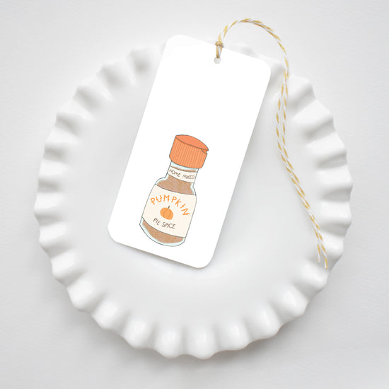 Pumpkin Spice Tags