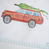 Tree Topped Wagon Needlepoint