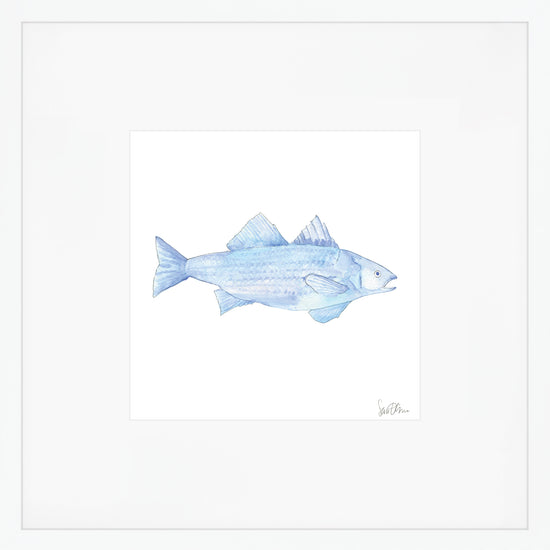 Blue Fish Art Print