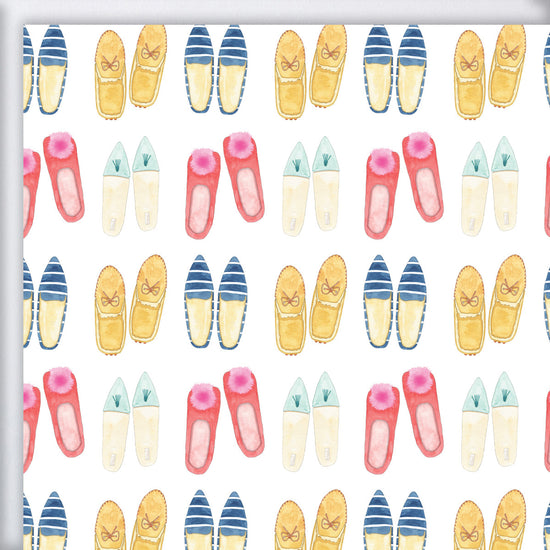 Slipper Gift Wrap by Sara Fitz
