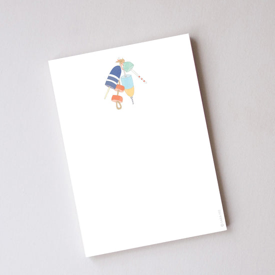 Buoy Bunch Notepad by Sara Fitz
