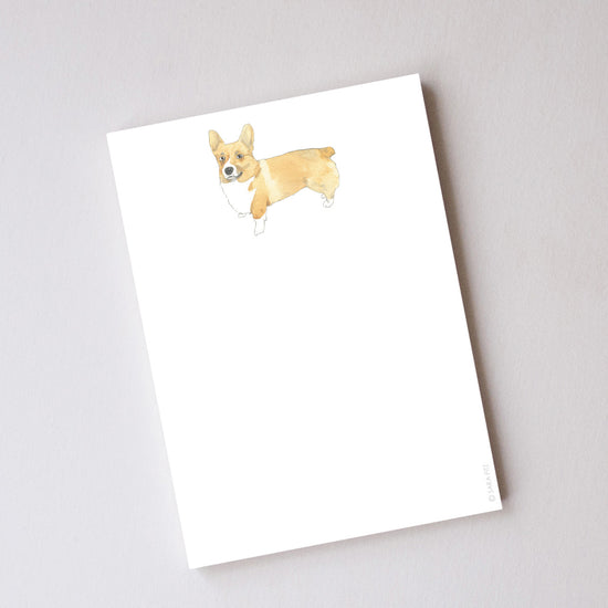 Corgi Notepad by Sara Fitz
