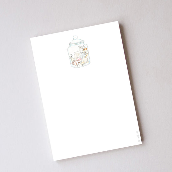 The Shell Jar Notepad by Sara Fitz