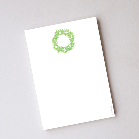Starfish Wreath Notepad by Sara Fitz