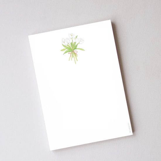 Tulips Notepad by Sara Fitz
