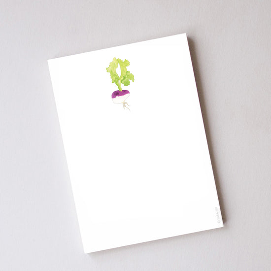 Turnip Notepad by Sara Fitz