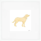 Golden Pup Art Print