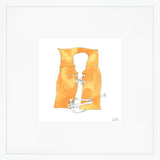 Life Jacket Art Print by Sara Fitz