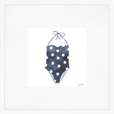 Polka Dot Swimsuit Art Print