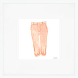 Summer Pants Art Print by Sara Fitz
