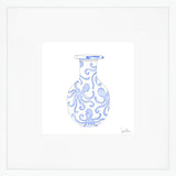 Nautical Ginger Jar, Octopus Art Print by Sara Fitz