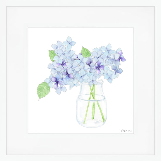 Hydrangeas Mega Art Print