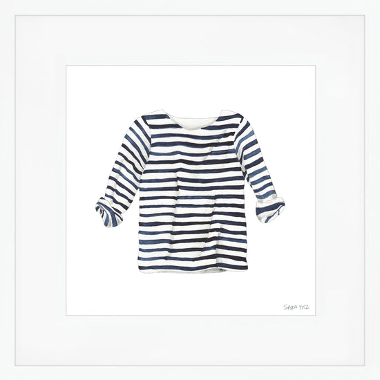 Striped Shirt Mega Art Print