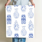 Nautical Ginger Jar Wallpaper by Sara Fitz